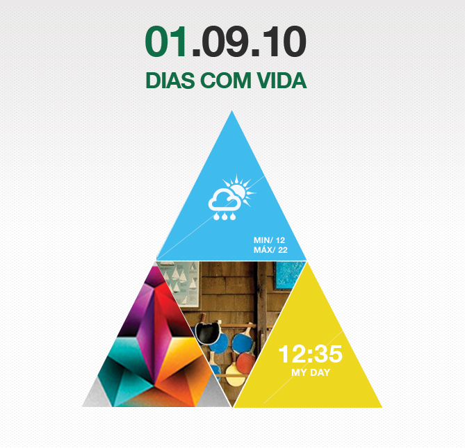 Website e Screensaver <br> ‘dias com vida’