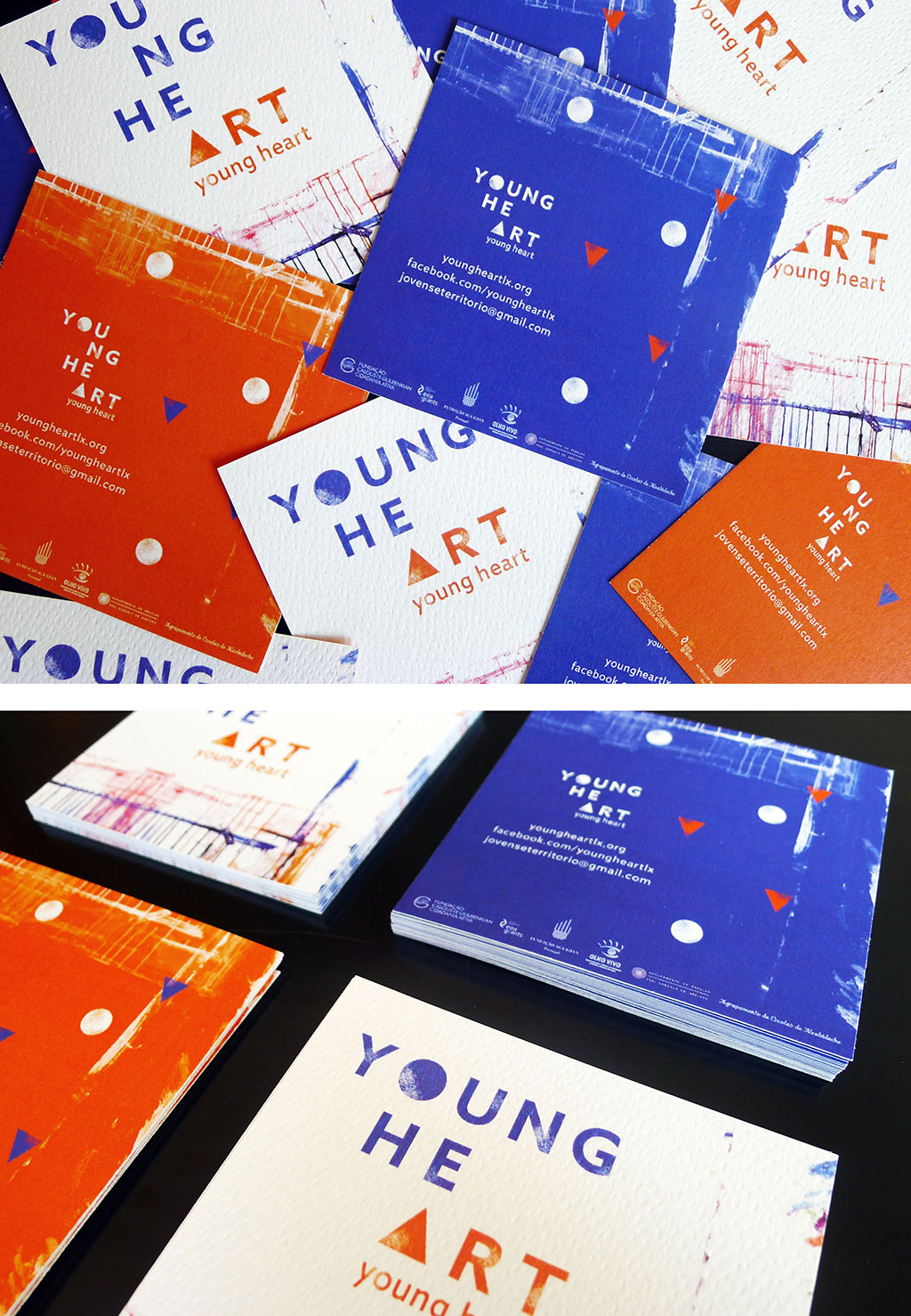 YOUNG HE-ART <br> Visual identity